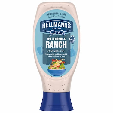 Hellmann&rsquo;s Buttermilk Ranch Dressing and Dip, 415g