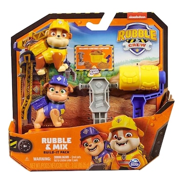 Paw Patrol Rubble and Mix Build It Playset