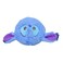 Disney Plush Stitch Furball, Small, Dark Blue, 4 inch