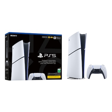 Sony PlayStation 5 Digital Edition Console, UAE Version, with DualSense Wireless Controller