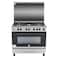 Hoover Cooker HGC-G95G-RS, 90 cm, Cast Iron, Silver, 5 Burners