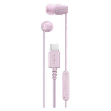 Sony IER-EX15C USB-C Wired In-Ear Headphones, Pink