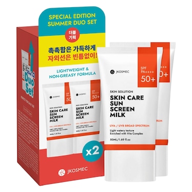 JKosmec Skin Solution Skin Care Sunscreen Milk SPF 50+, 50ml Pack of 2