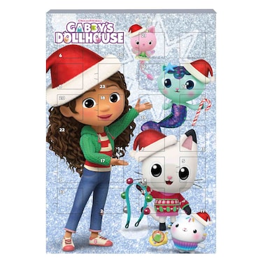 Gabby's Dollhouse Advent Calendar Chocolate Box, 75g