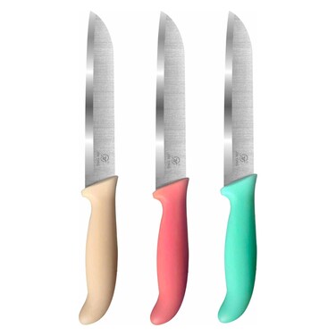 جين تينغ طقم سكاكين، مكون من 3 قطع، بأشكال متنوعة