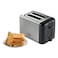 Bosch TAT3P420GB DesignLine 2 Slice, Stainless Steel Toaster, Integrated Warming Rack