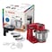 Bosch Series 2 Kitchen Machine MUMS2ER01G, 3.8 L, 700 W, 4 Speeds, Red