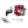 Bosch Series 2 Kitchen Machine MUMS2ER01G, 3.8 L, 700 W, 4 Speeds, Red