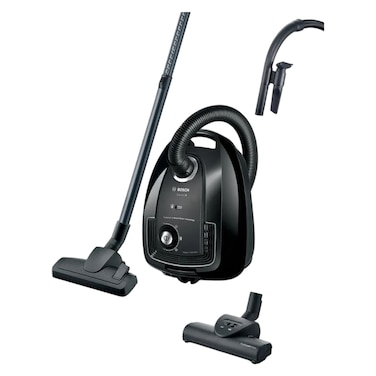 Bosch Series 4 Vacuum Cleaner BGL38BA3GB, 4.0 L, 850 W, Black, Telescopic Tube