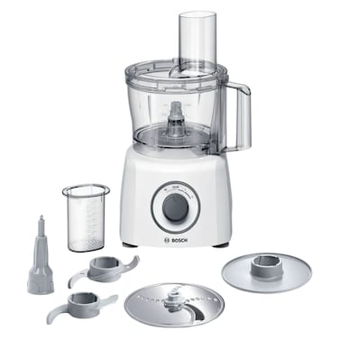 Bosch MultiTalent 3 Food Processor MCM3100WGB, 2.3 L, 700 W, 2 Speeds, White