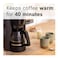 Bosch MyMoment Coffee Maker TKA2M113GB, 1200 W, 1.4 L, Black, Removable Water Tank