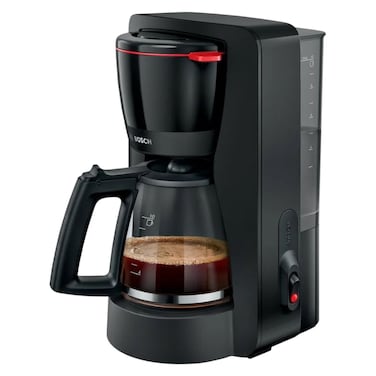 Bosch MyMoment Coffee Maker TKA2M113GB, 1200 W, 1.4 L, Black, Removable Water Tank