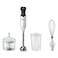 Bosch ErgoMixx Hand Blender MS6CA4150G, 800 W, 4 Wing Blade, White
