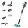 Bosch Unlimited 7 2-in-1 Vacuum and Mop BCS71HYGGB, White, Auto Mode