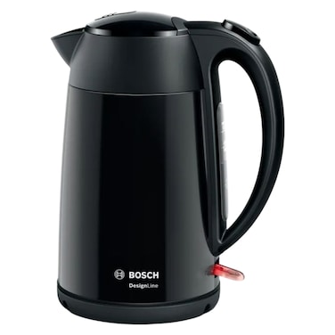 Bosch Electric Kettle TWK3P423GB, 3000 W, 1.7 L, Black, Stainless Steel, Scale Filter
