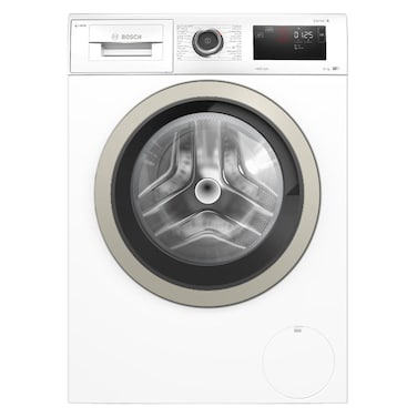 Bosch Series 6 Front Load Washer WAL28PH1GC, 10 kg, EcoSilence Drive, 1400 rpm, Stainless Steel, White