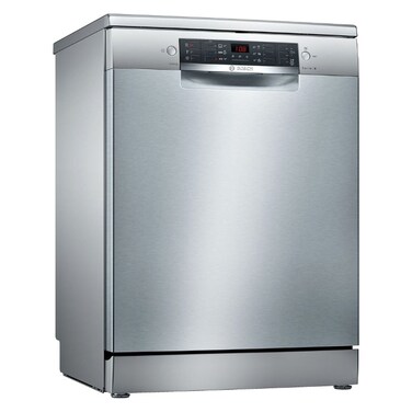 Bosch Freestanding Dishwasher, SMS46D100M, 13 Place Settings, Stainless Steel, Silver