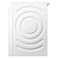 Bosch Series 8 Front Load Washer and Dryer WNC254A0GC, 10/6 kg, EcoSilence Drive, 1400 rpm, Stainless Steel, White
