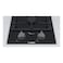 Bosch Series 8 Domino Hob PRB3A6D70M, 30 cm, Ceramic Glass, Black, Dishwasher Suitable Pan Support