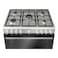 Bosch Series 2 Gas Cooker HGV1D8W50M, 125 L, Stainless Steel, Silver, 5 Burners