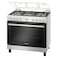 Bosch Series 2 Gas Cooker HGV1D8W50M, 125 L, Stainless Steel, Silver, 5 Burners
