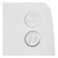 Black &amp; Decker Horizontal Fan Heater HX230T-B5, 2 Heat Settings, White