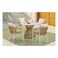 Paradiso Toronto Dining Rattan Set, 4 Person