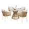 Paradiso Toronto Dining Rattan Set, 4 Person