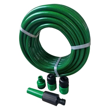Desert Ranger Garden Hose with Accessories, 1/2x25m