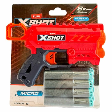 Zuru X-shot Excel Micro 2.0 with 8 Darts