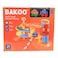 Bakoo Multi Level Garage Playset, 20 PCS