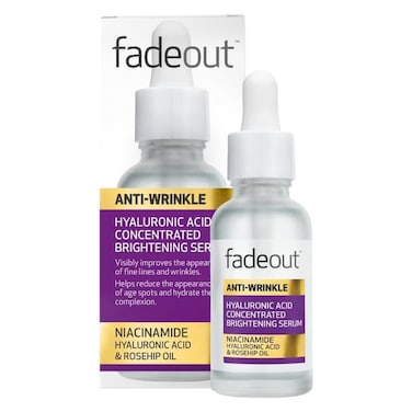فيد آوت سيروم  مركز لتفتيح البشرة ومضاد للتجاعيد بحمض الهيالورونيك، 30 ملل