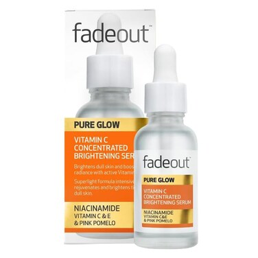 Fadeout Pure Glow Vitamin C Concentrated Brightening Serum, 30ml