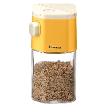 HomePro, 2-in-1 Seasoning Dispenser, Yellow