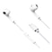 Cellairis Rush L2 Wired In-Ear Earphones, White