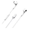 Cellairis Rush L2 Wired In-Ear Earphones, White
