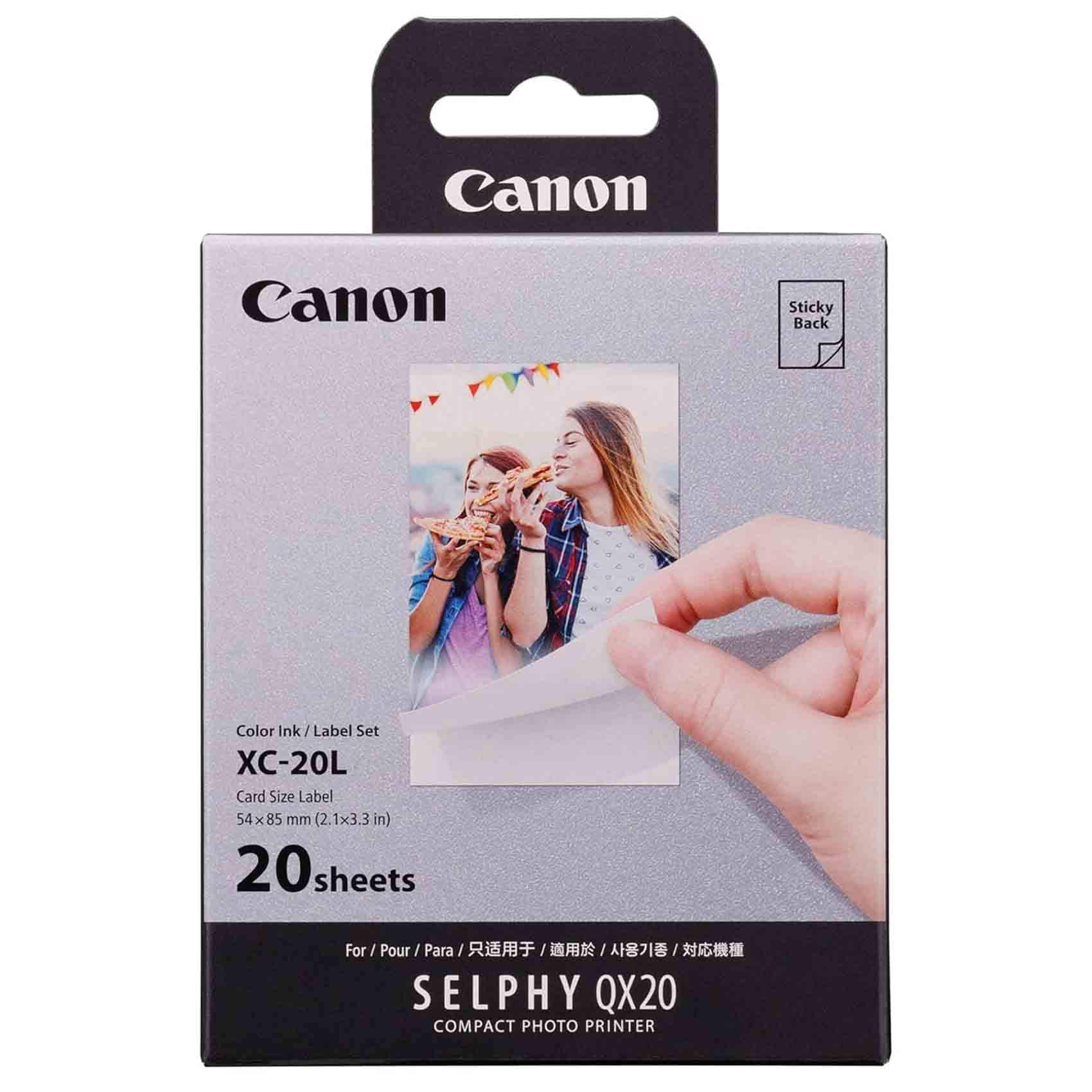 canon Canon xc-20l Color Ink Paper Pack 20 SHEETS