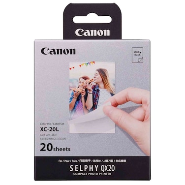 Canon XC-20L Color Ink Paper Pack, 20 Sheets