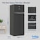 Beko Top Mount Freezer Refrigerator RDNG455DI, Prepainted Dark Inox, 406 L, 2&nbsp;Doors