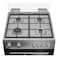 Beko Cooker FBGT61130XSL, 60 cm, Cast Iron, Stainless Steel, 4 Burners
