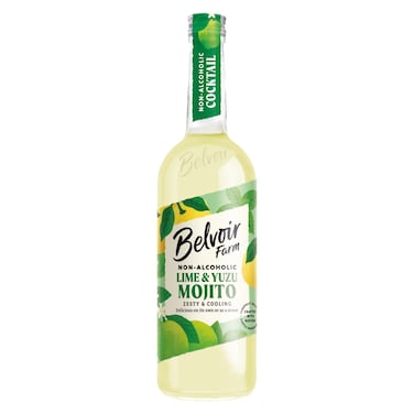 Belvoir Farm Lime and Yuzu Mojito Non-Alcoholic Mixer, 750ml