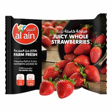 العين فراولة  كاملة العصير، 400 غرام