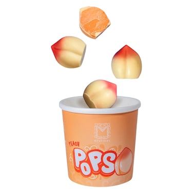 Mystical Pops Peach Ice Cream 5 Gelato, 140ml