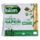 Falcon Bamboo Table Napkins, 2-Ply, 30x30cm, 100 Sheets