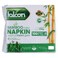 Falcon Bamboo Table Napkins, 2-Ply, 40x40cm, 100 Sheets