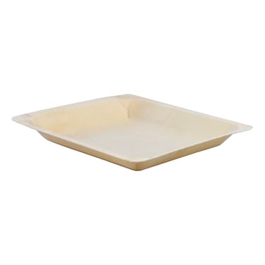 Falcon, 10 Pcs Wooden Plate, 25x25cm