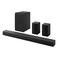 LG S55TR, 5.1 Channel Cinema Bluetooth Soundbar with Subwoofer and Remote, Black