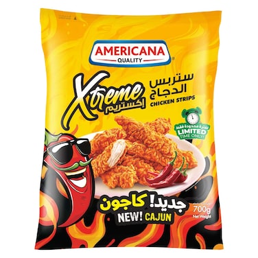 Americana Xtreme Cajun Chicken Strips, 700g