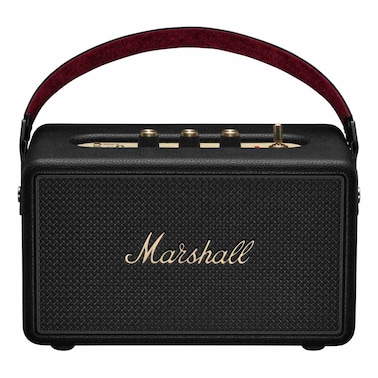 Marshall Kilburn III Portable Bluetooth Speaker, Dust and Water Resistant, Black and Brass