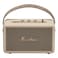 Marshall Kilburn III Portable Bluetooth Speaker, Dust and Water Resistant, Cream